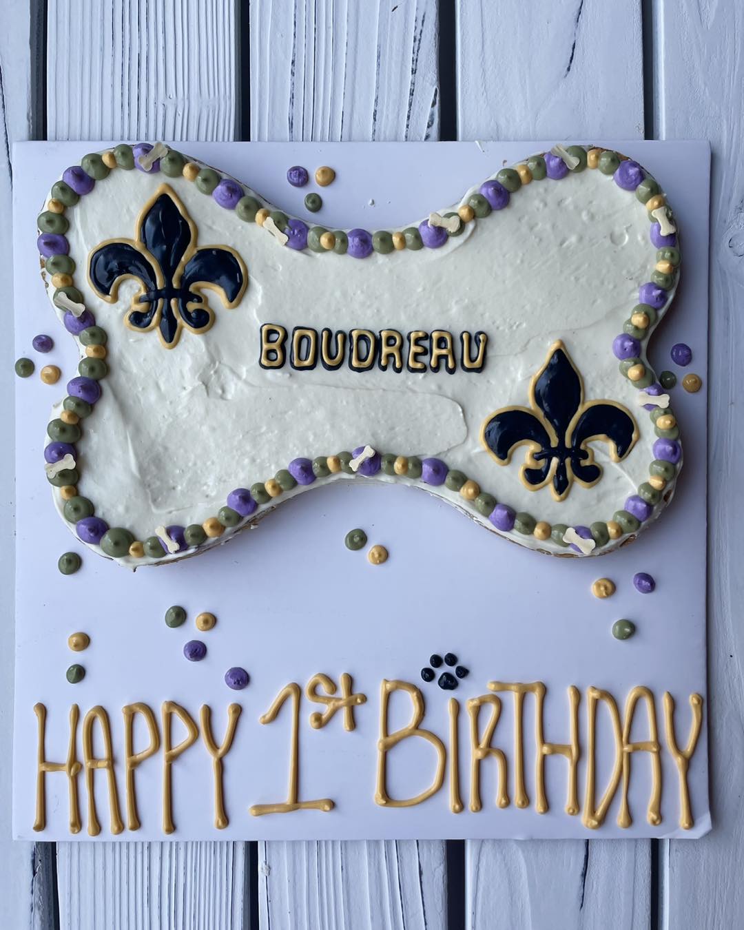 Bone Cookie Cake