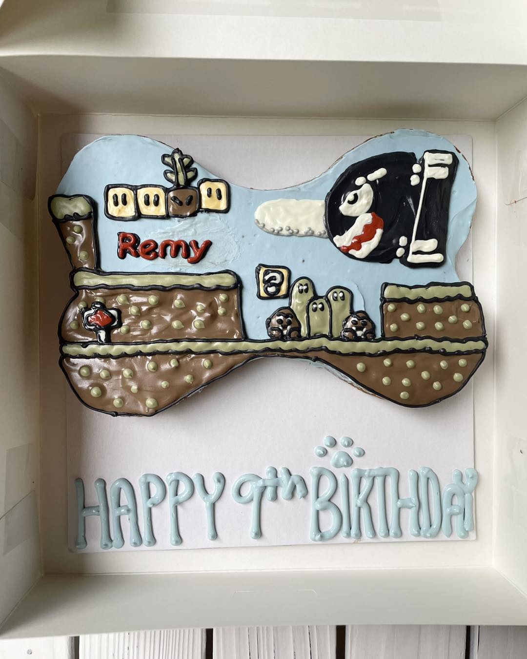 Bone Cookie Cake